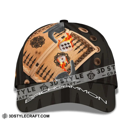 Personalized Cap, Customized Backgammon Classic Cap style option 2