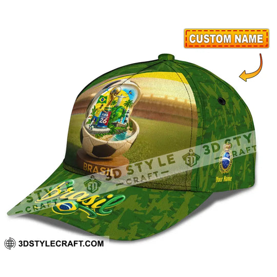 Personalized Cap, Customized Brasil Classic Cap style option 1