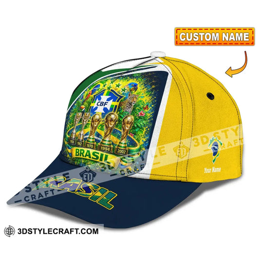 Personalized Cap, Customized Brasil World Cup 2026 Classic Cap style option 1