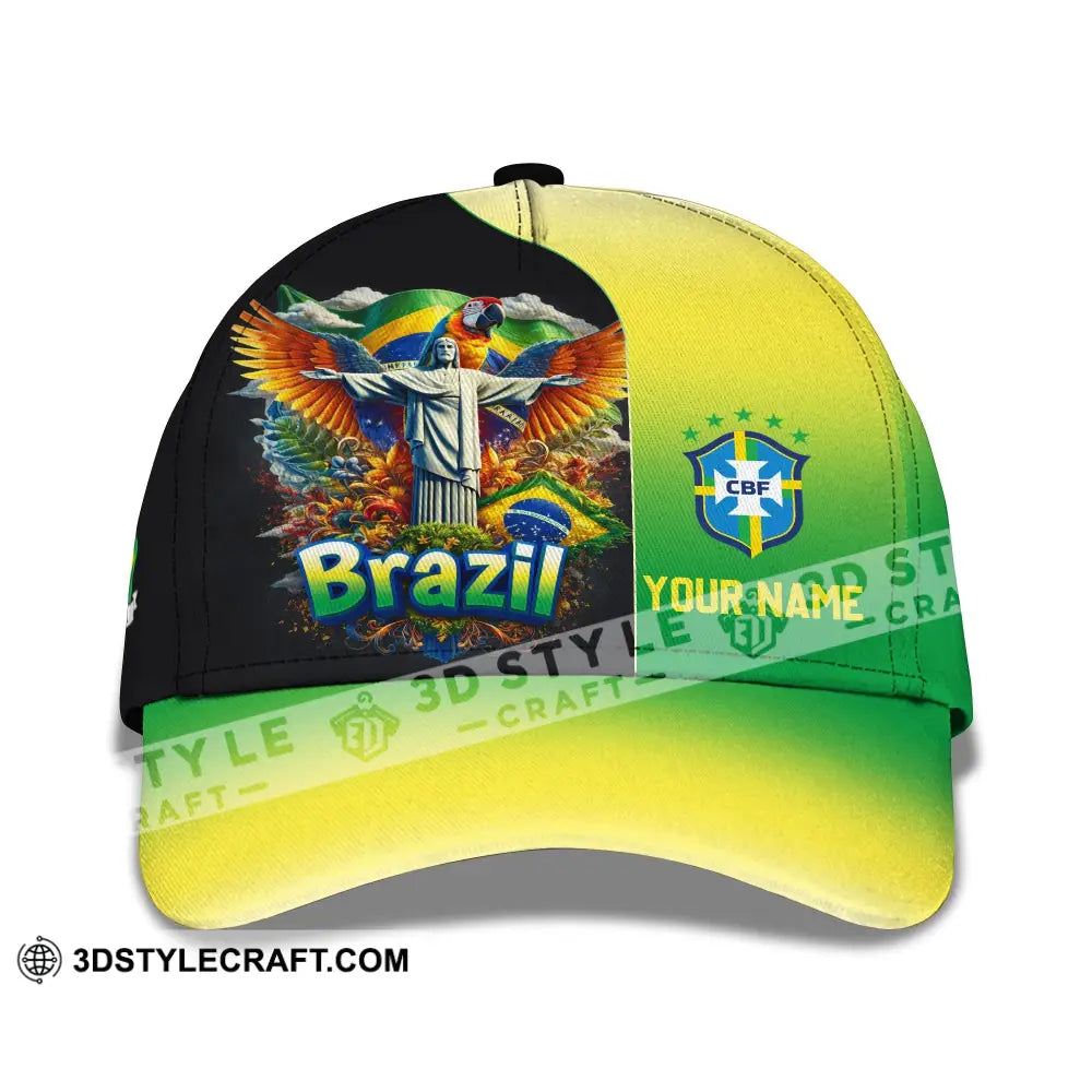 Personalized Cap Customized Brazil Classic Cap CLASSIC CAP / UNIVERSAL FIT Cap