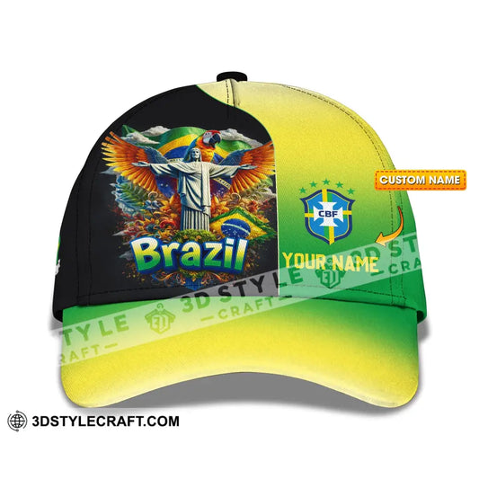 Personalized Cap Customized Brazil Classic Cap CLASSIC CAP / UNIVERSAL FIT Cap