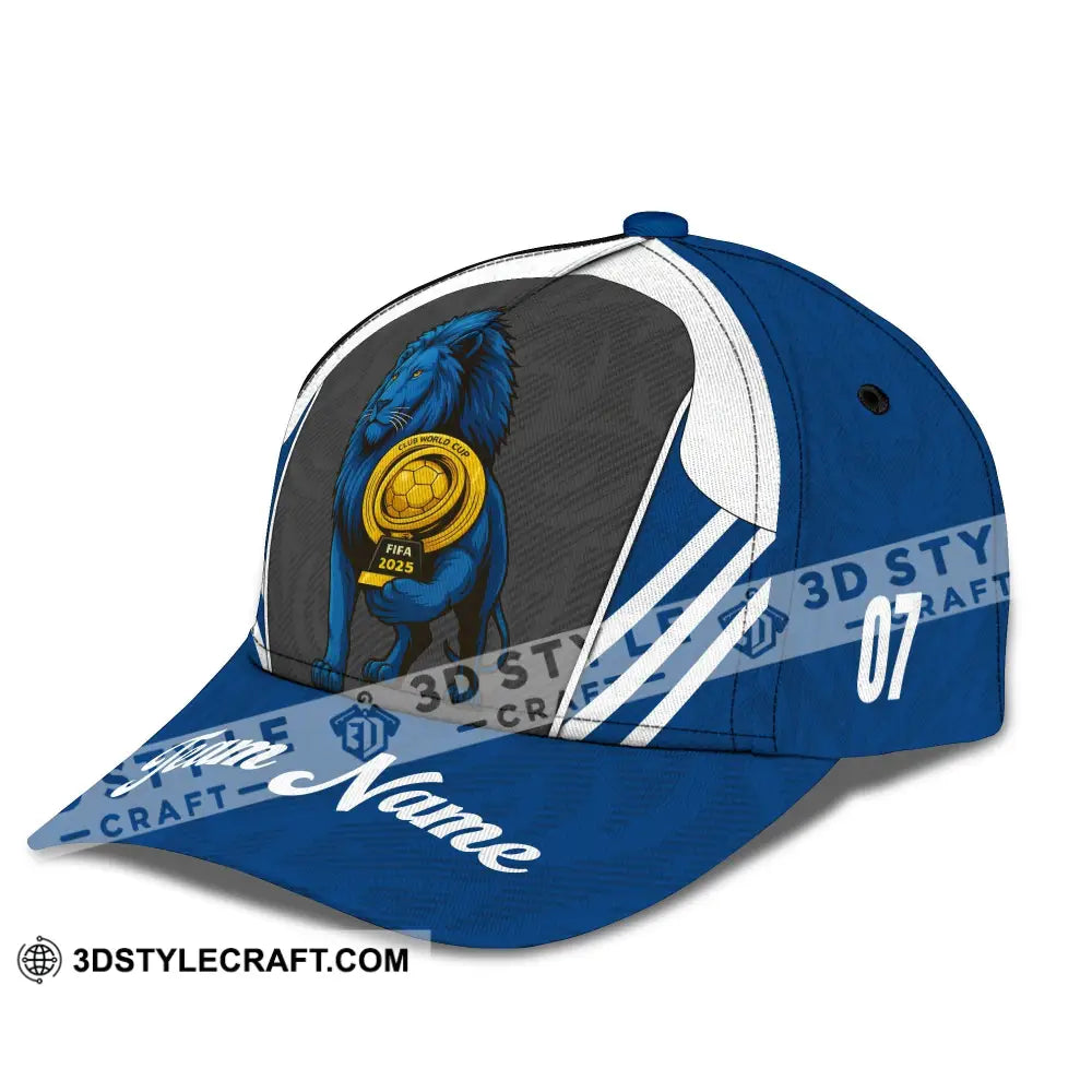 Personalized Cap Customized Chelsea FIFA Club World Cup Classic Cap CLASSIC CAP / UNIVERSAL FIT Cap