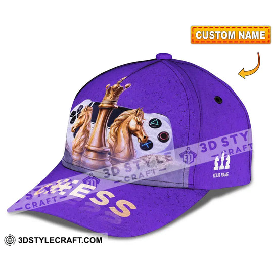 Personalized Cap, Customized Chess Classic Cap style option 1