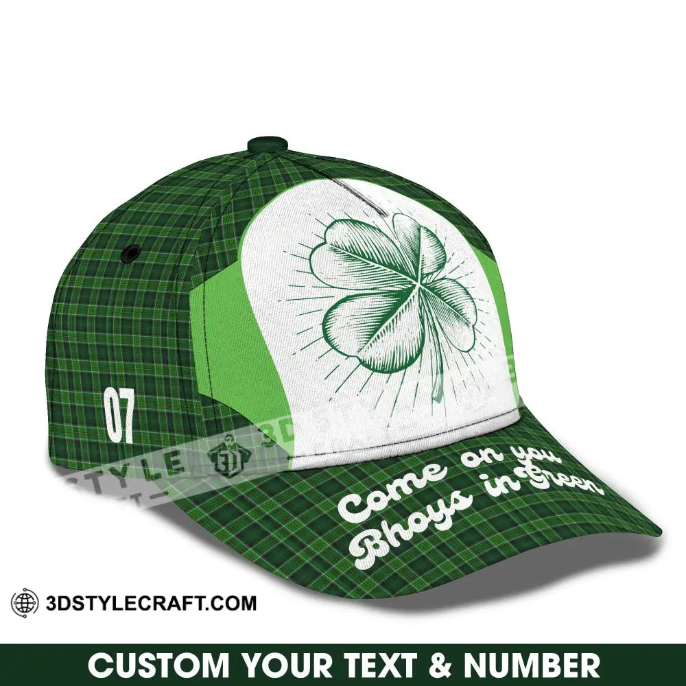 Personalized Cap Customized Come On You Bhoys In Green Classic Cap CLASSIC CAP / UNIVERSAL FIT Cap