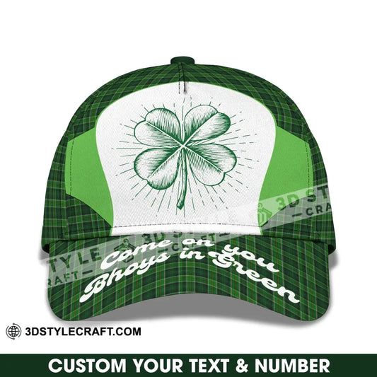 Personalized Cap Customized Come On You Bhoys In Green Classic Cap CLASSIC CAP / UNIVERSAL FIT Cap