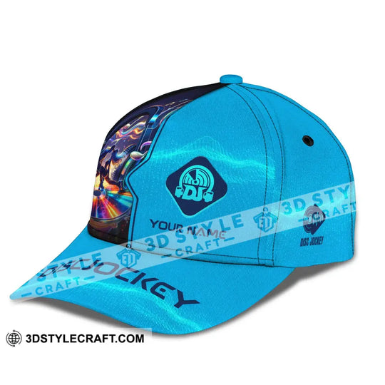 Personalized Cap, Customized Disc Jockey Classic Cap style option 4