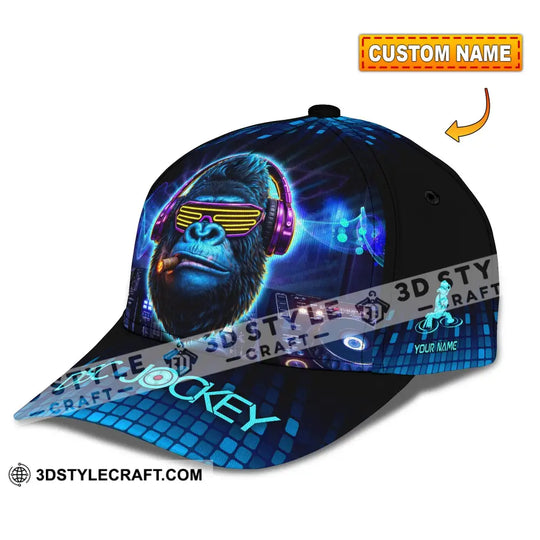 Personalized Cap, Customized Disc Jockey Classic Cap style option 1