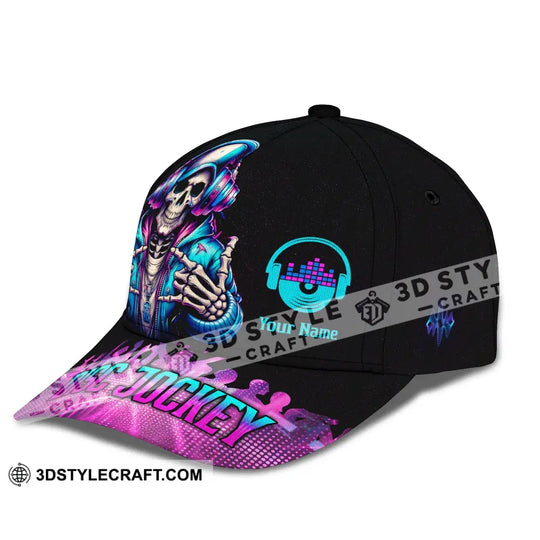Personalized Cap, Customized Disc Jockey Classic Cap style option 4