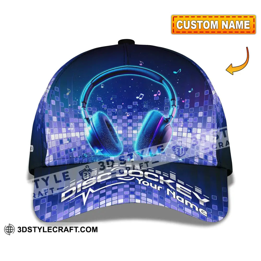 Personalized Cap Customized Disc Jockey Classic Cap CLASSIC CAP / UNIVERSAL FIT Cap