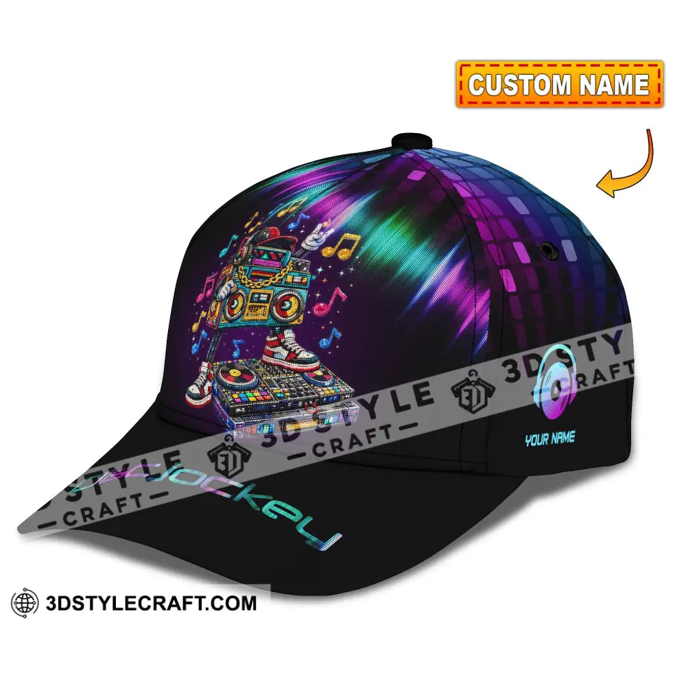 Personalized Cap Customized Disc Jockey Classic Cap CLASSIC CAP / UNIVERSAL FIT Cap
