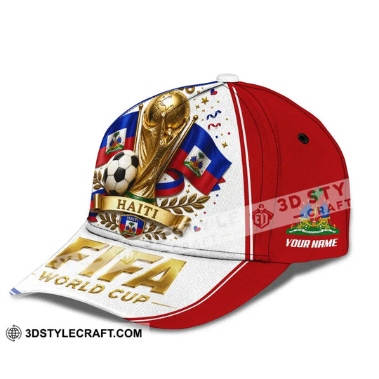 Personalized Cap, Customized Haiti World Cup 2026 Classic Cap style option 3