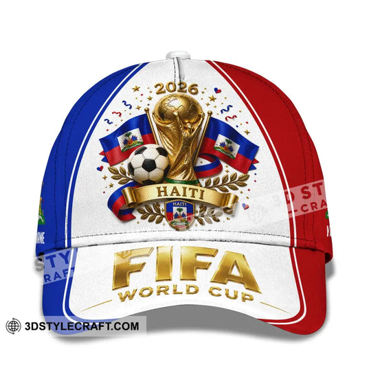 Personalized Cap, Customized Haiti World Cup 2026 Classic Cap style option 2