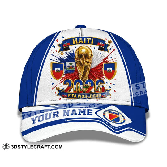 Personalized Cap, Customized Haiti World Cup 2026 Classic Cap style option 2