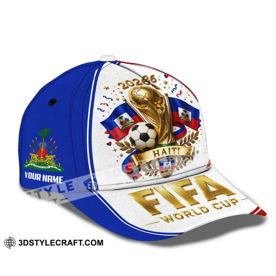 Personalized Cap, Customized Haiti World Cup 2026 Classic Cap style option 4