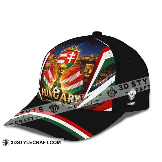 Personalized Cap, Customized Hungary Classic Cap style option 4