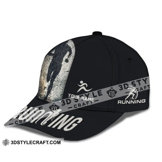 Personalized Cap, Customized Marathon Running Lover Sport Classic Cap style option 2