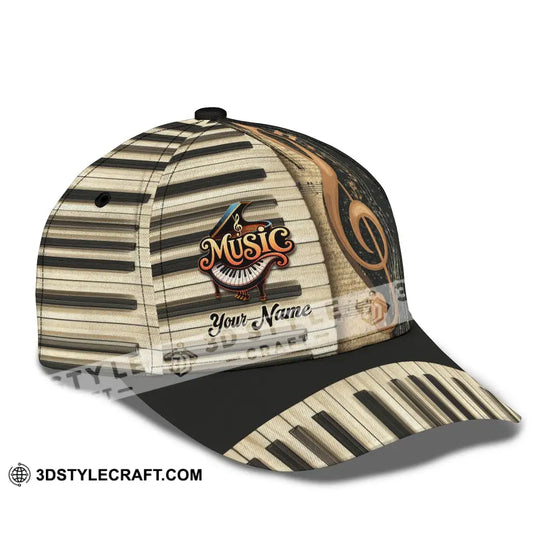 Personalized Cap, Customized Music Classic Cap style option 3