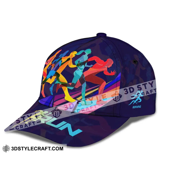 Personalized Cap, Customized Running Classic Cap style option 4
