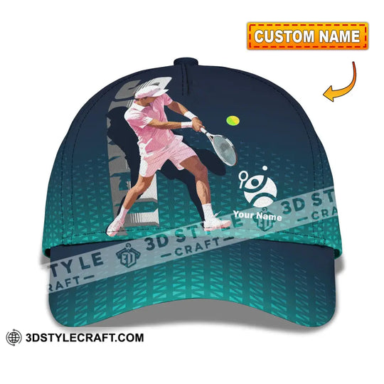 Personalized Cap, Customized Tennis Classic Cap style option 1
