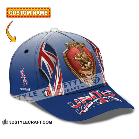 Personalized Cap, Customized United Kingdom Classic Cap style option 1