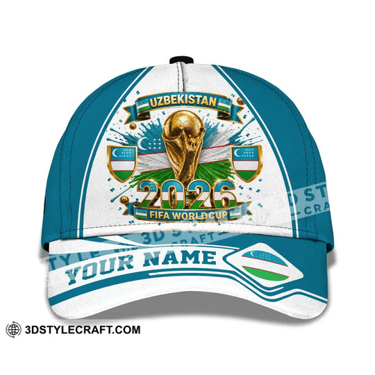 Personalized Cap, Customized Uzbekistan World Cup 2026 Classic Cap style option 2