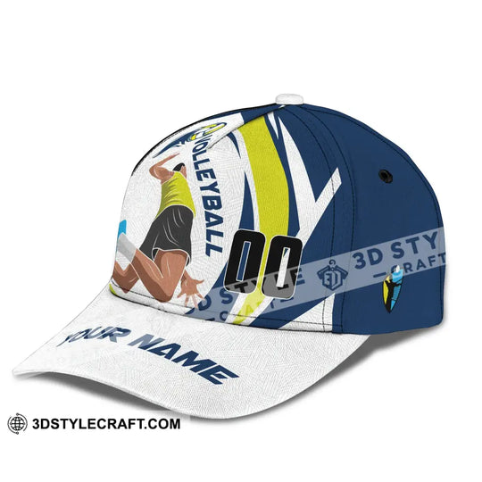Personalized Cap, Customized Volleyball Classic Cap style option 4