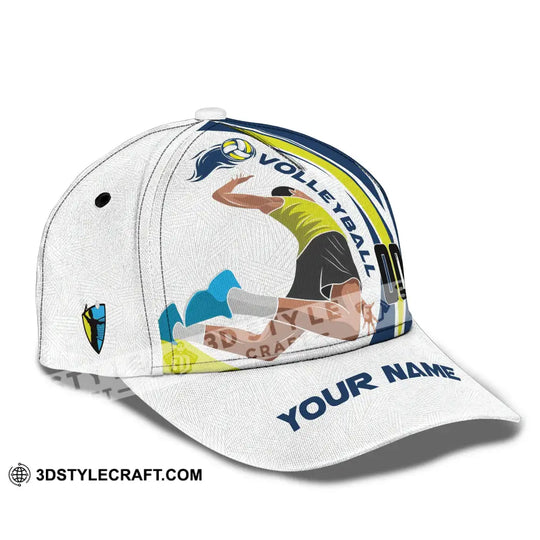 Personalized Cap, Customized Volleyball Classic Cap style option 3