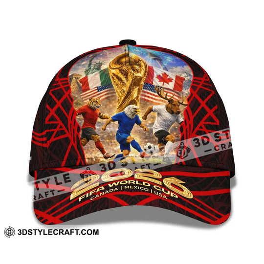 Personalized Cap, Customized World Cup 2026 Classic Cap style option 2