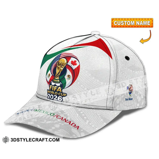 Personalized Cap, Customized World Cup 2026 Classic Cap style option 1
