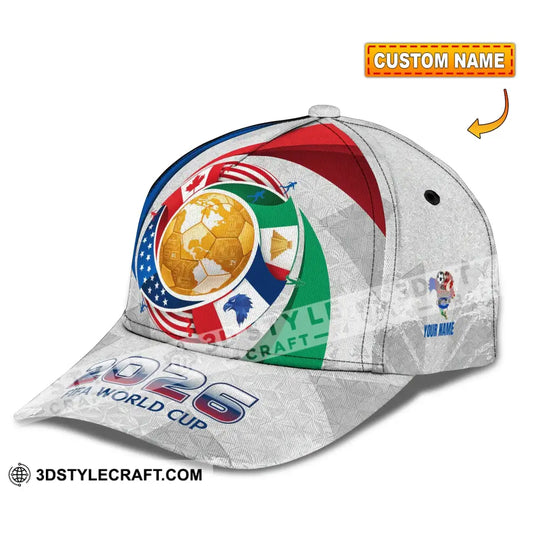 Personalized Cap, Customized World Cup 2026 Classic Cap style option 1