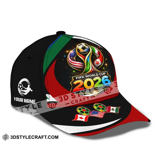 Personalized Cap, Customized World Cup 2026 Classic Cap style option 3