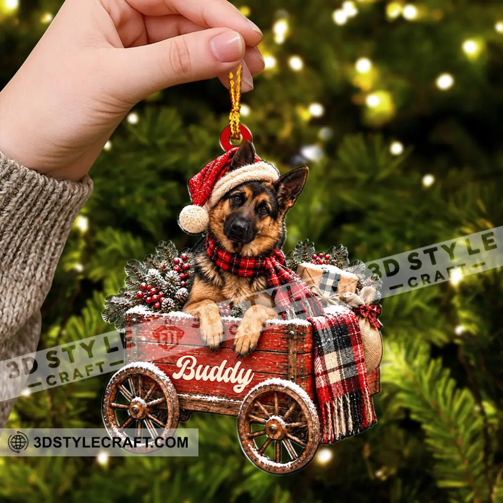 Pet Lover Home Decor Christmas Ornament Personalized Ornament - Ornament