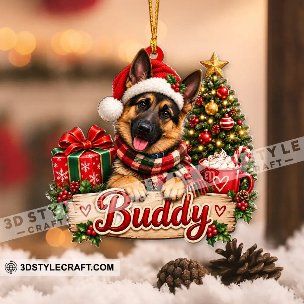 Pet Lover Home Decor Christmas Ornament Personalized Ornament - Ornament