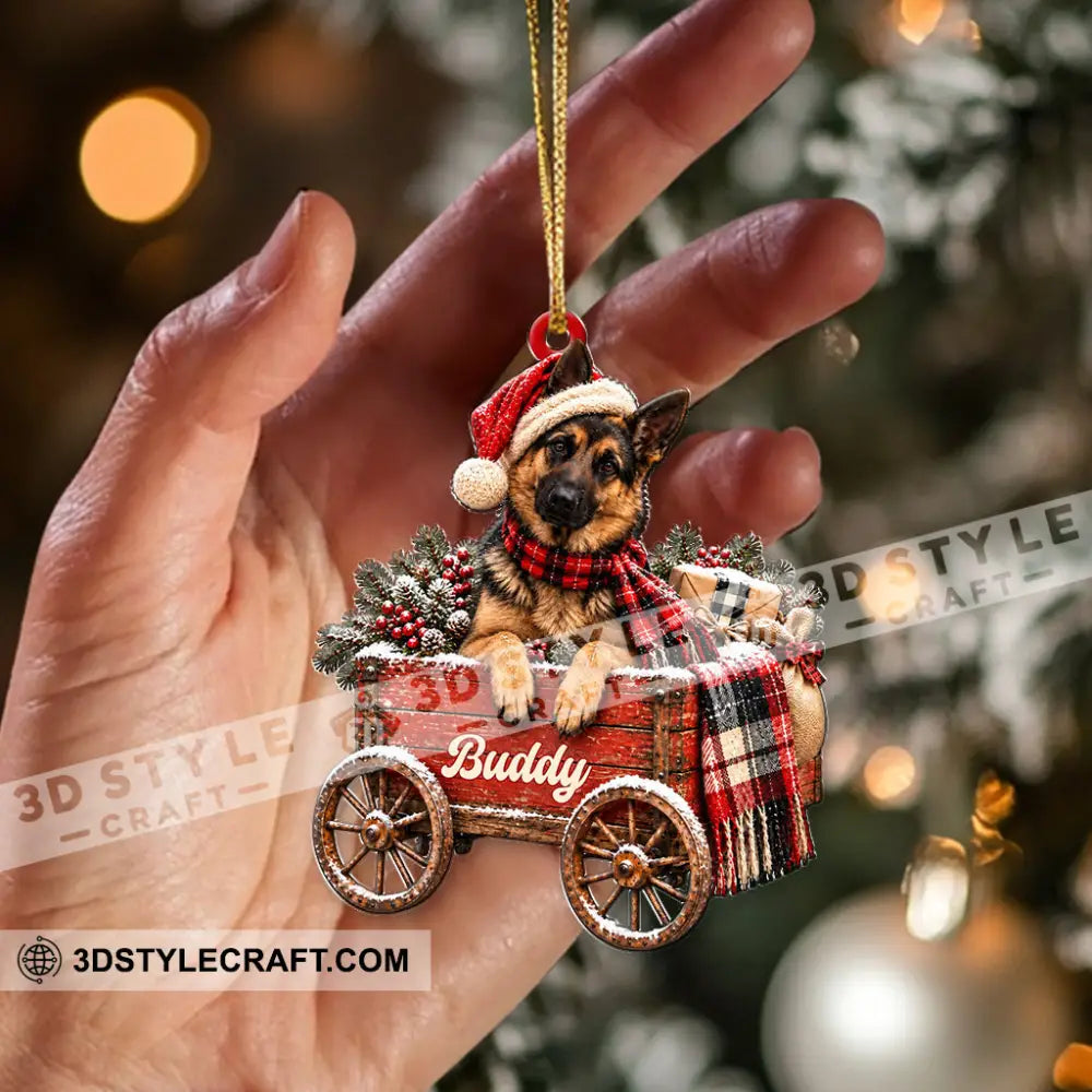 Pet Lover Home Decor Christmas Ornament Personalized Ornament - Ornament
