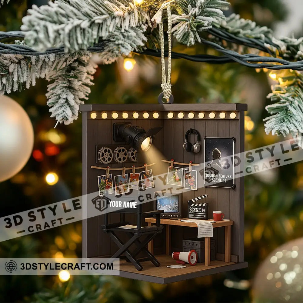 Photo Corner Home Decor Christmas Ornament Personalized Ornament Ornament