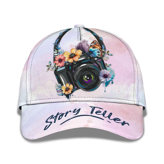 Photographer Classic Cap Story Teller Hat T-Shirt