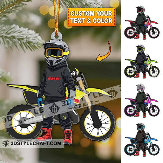 Riding Home Decor Christmas Ornament Personalized Ornament 3.54’’ / 1 Ornament Ornament