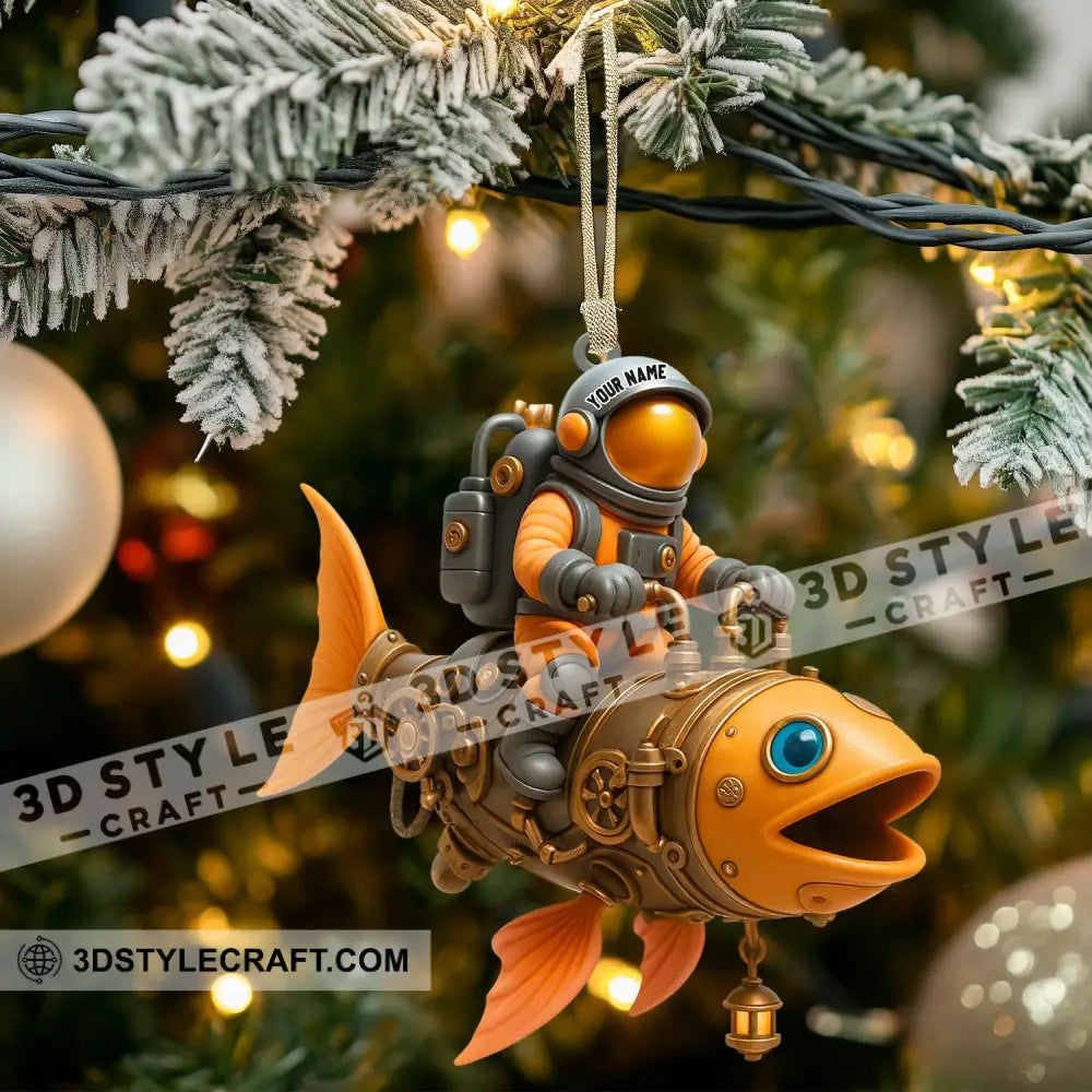 Robot Home Decor Christmas Ornament Personalized Ornament Ornament