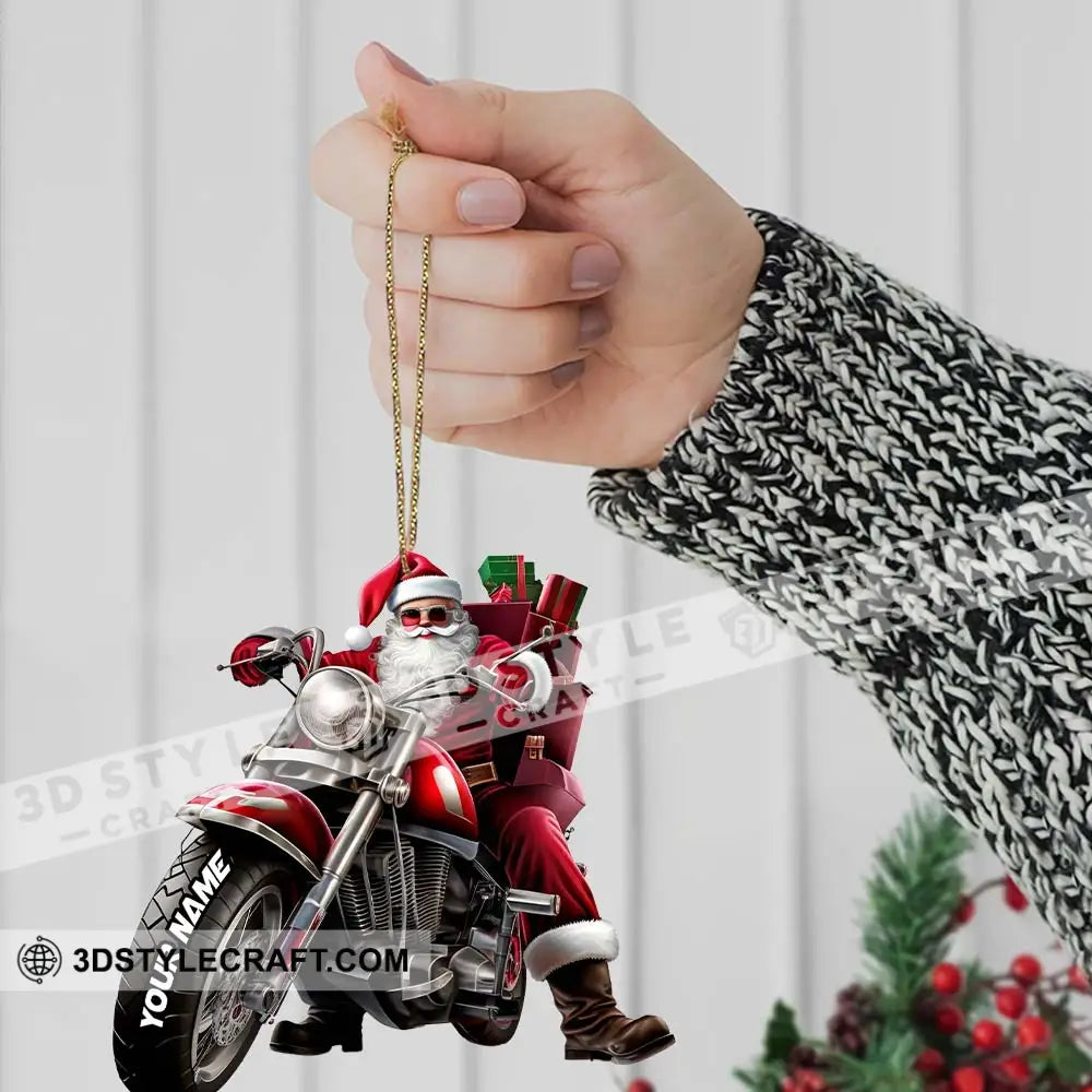 Santa Driver Home Decor Christmas Ornament Personalized Ornament Ornament
