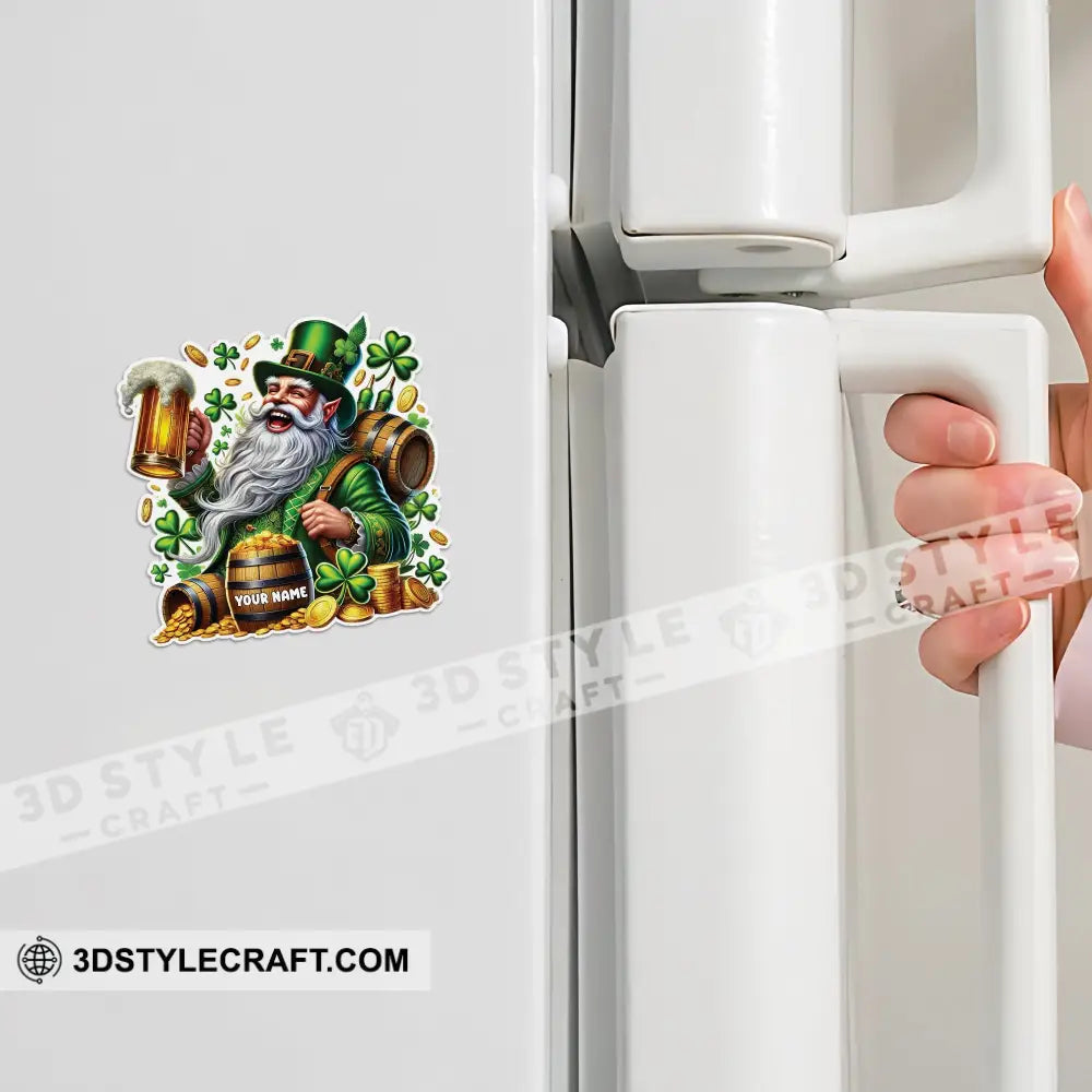 St Patrick’s Day Fridge Magnet - Personalized