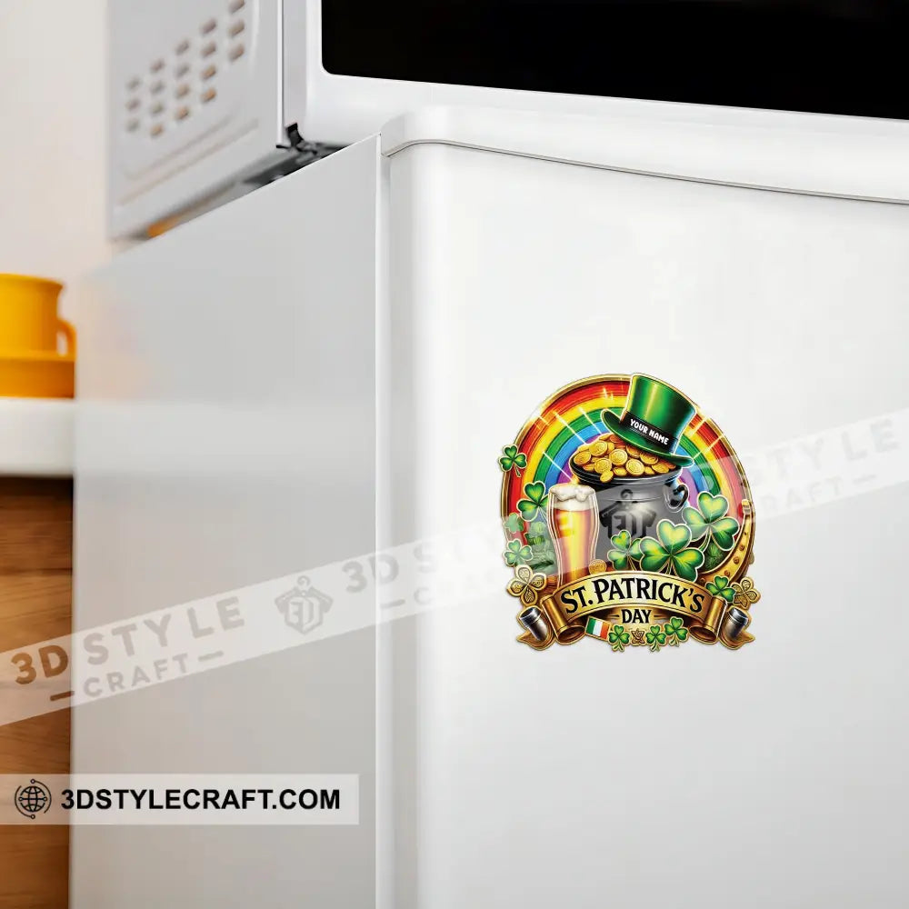 St Patrick’s Day Fridge Magnet - Personalized