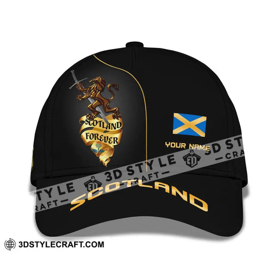 Unisex Cap, Custom Scotland Cap, Scotland Classic Cap, Scotland Hat style option 2
