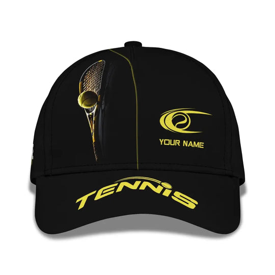 Unisex Cap, Custom Tennis Classic Cap, Tennis Hat, Gift for Tennis Lovers style option 4