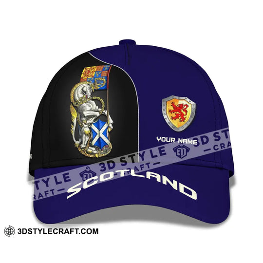 Unisex Cap, Personalized Scotland Cap, Scotland Classic Cap, Scotland Hat style option 2