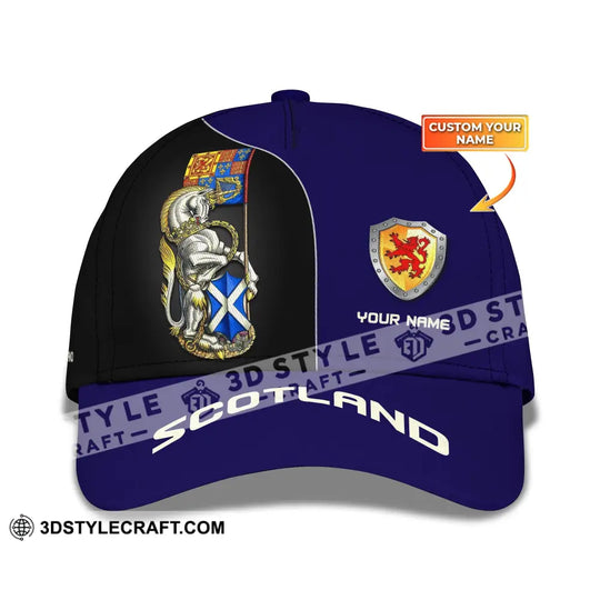 Unisex Cap, Personalized Scotland Cap, Scotland Classic Cap, Scotland Hat style option 1