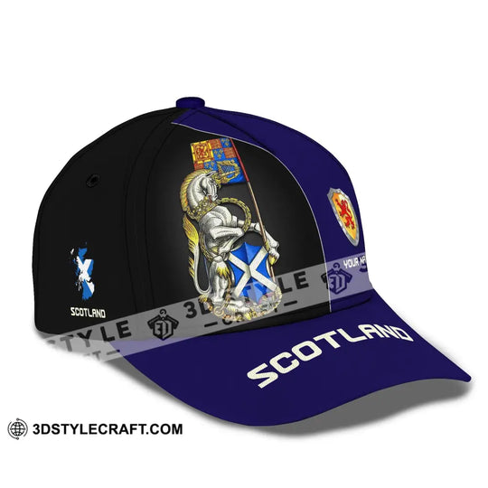Unisex Cap, Personalized Scotland Cap, Scotland Classic Cap, Scotland Hat style option 3