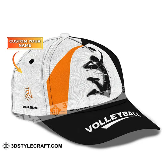 Unisex Cap, Personalized Volleyball Cap, Volleyball Classic Cap, Volleyball Hat style option 1