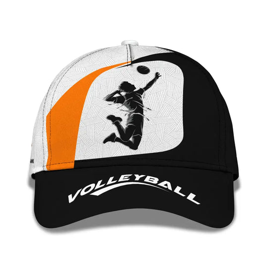 Unisex Cap, Personalized Volleyball Cap, Volleyball Classic Cap, Volleyball Hat style option 4