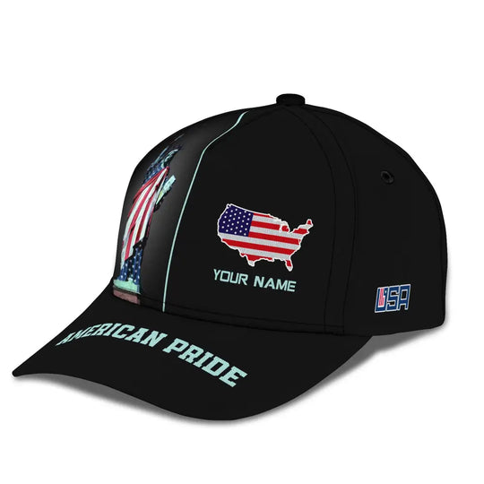 Unisex Classic Cap, American Pride Classic Cap, Independence Day, Statue of Liberty Apparel style option 4
