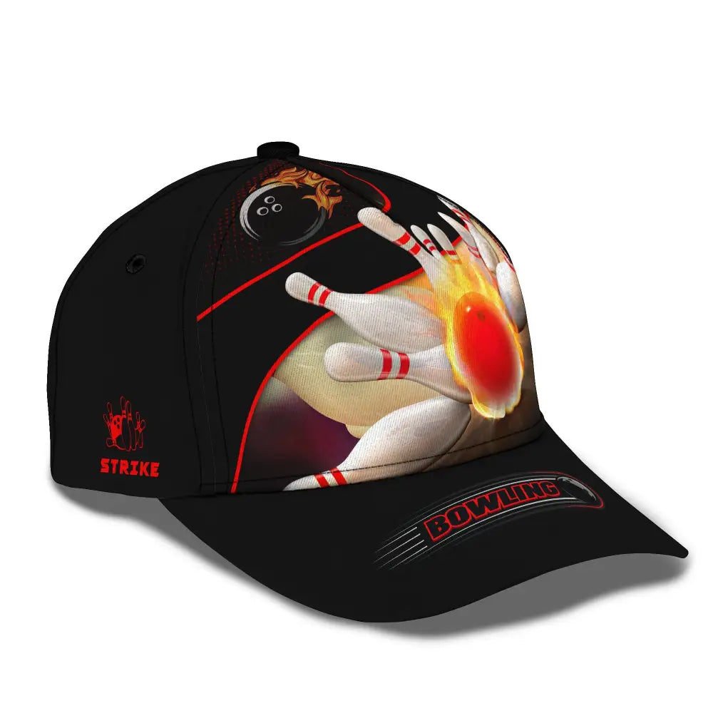 Unisex Classic Cap Bowling Hat For Lovers T-Shirt